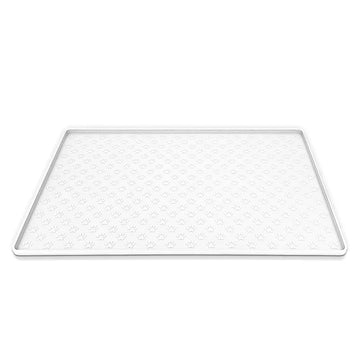 Alfombrilla de Silicona Impermeable para Comederos de Mascotas