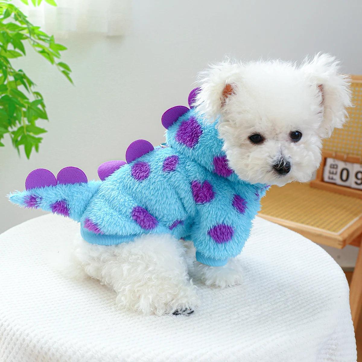 Traje de Dinosaurio para Mascotas Pequeñas